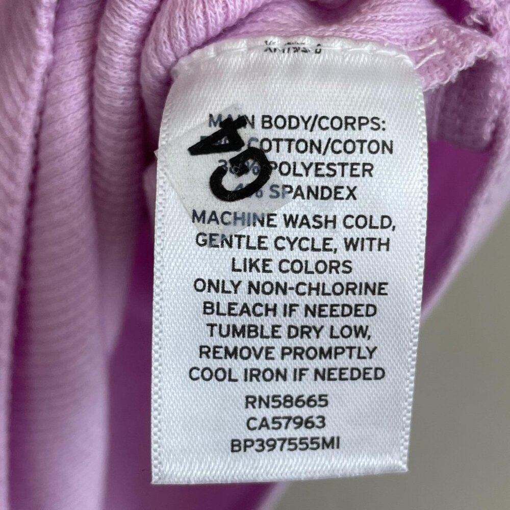 bp Nordstrom lavender pink bouquet v-neck ribbed thong tank top bodysuit medium - Picture 10 of 12